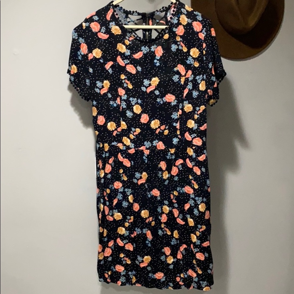 Black & Floral Dress